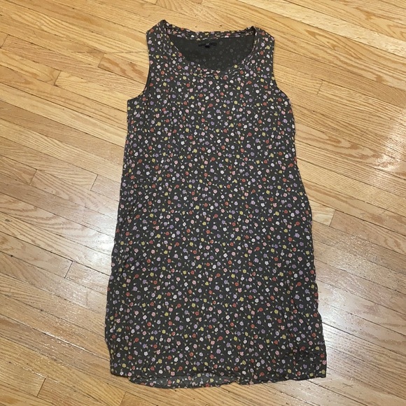 Gap grey flowered dress - Picture 1 of 5